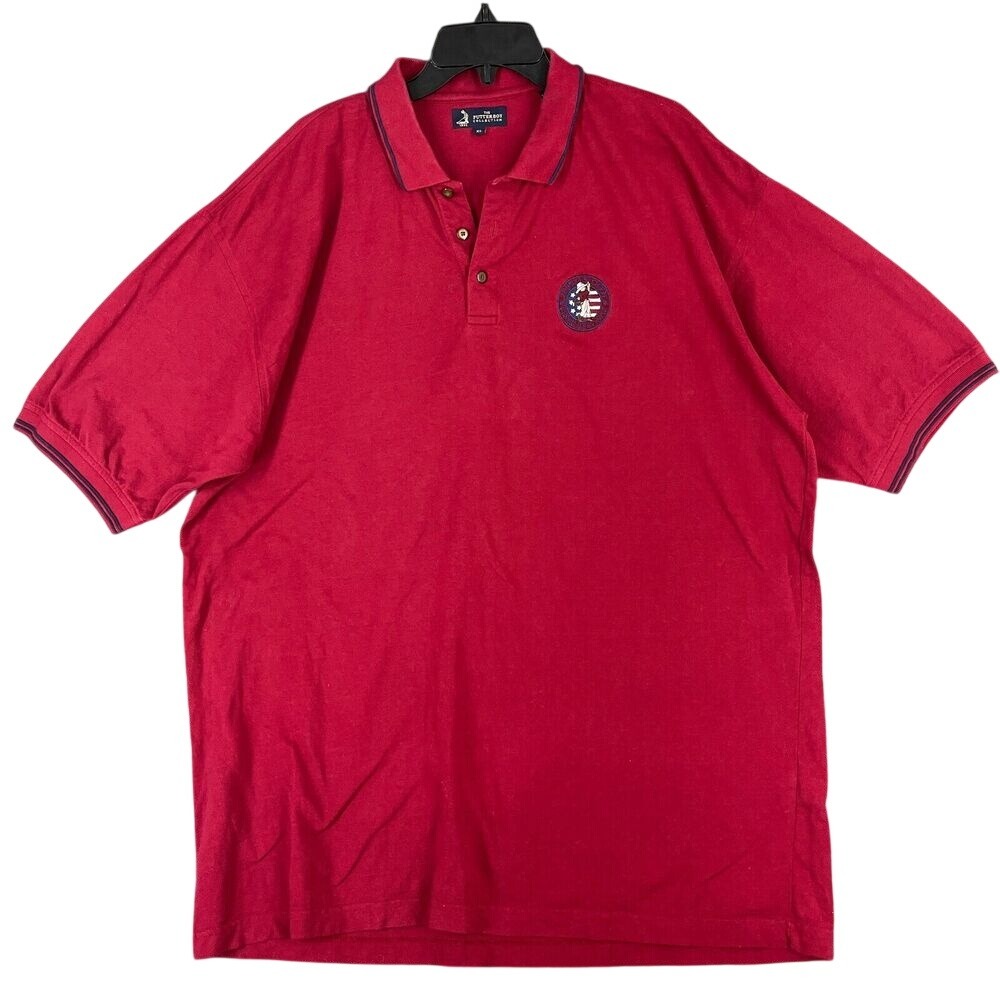 2005 US Open Pinehurst Golf Tournament Putterboy Polo Shirt Mens‎ XL Red
